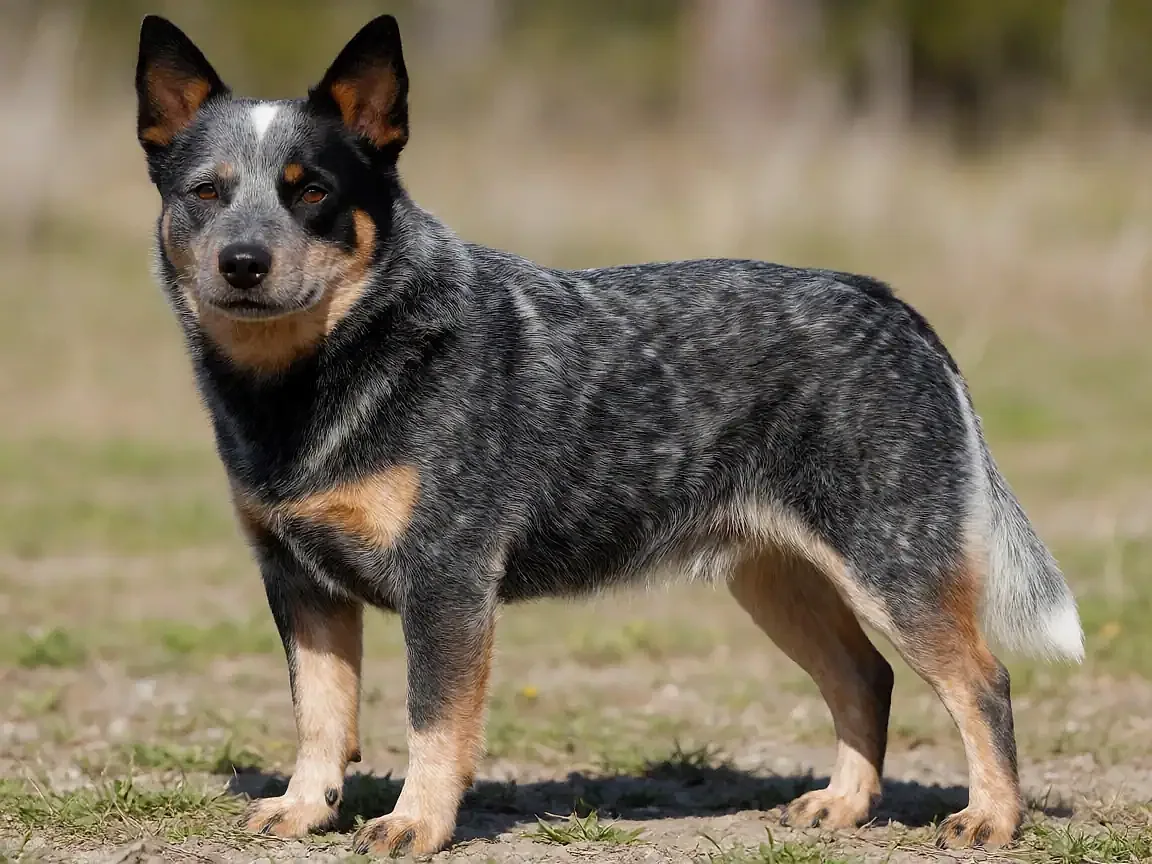 澳大利亚牧牛犬外形参考图片