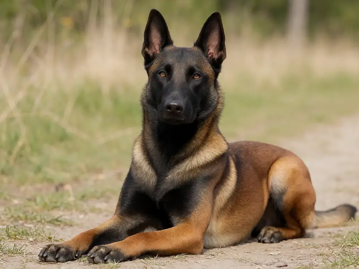 比利时马林诺斯犬外形参考图片