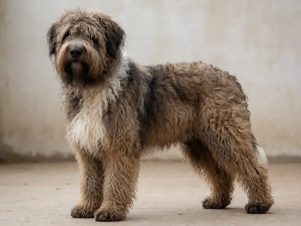 佛兰德牧牛犬外形参考图片