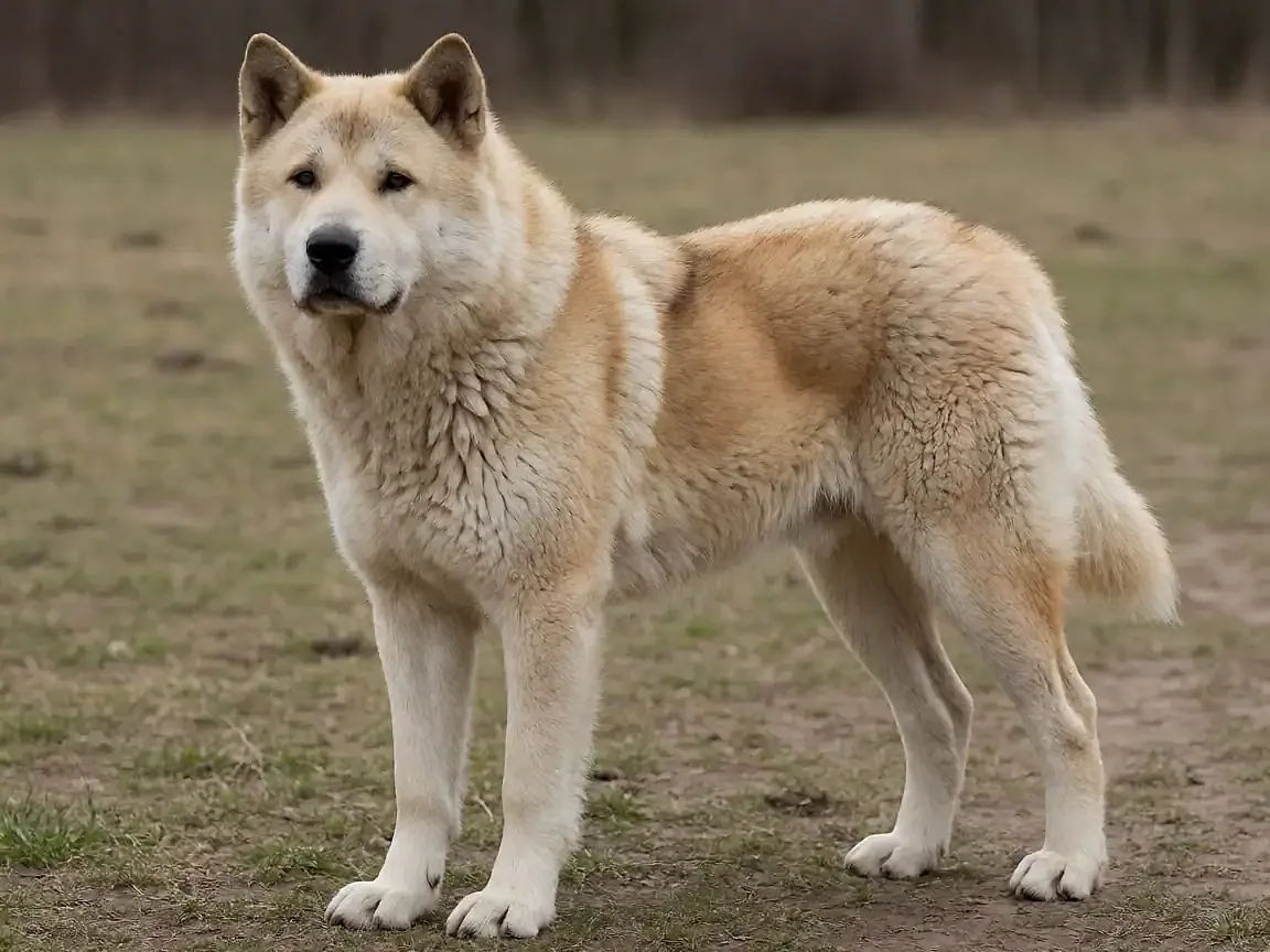 中亚牧羊犬外形参考图片