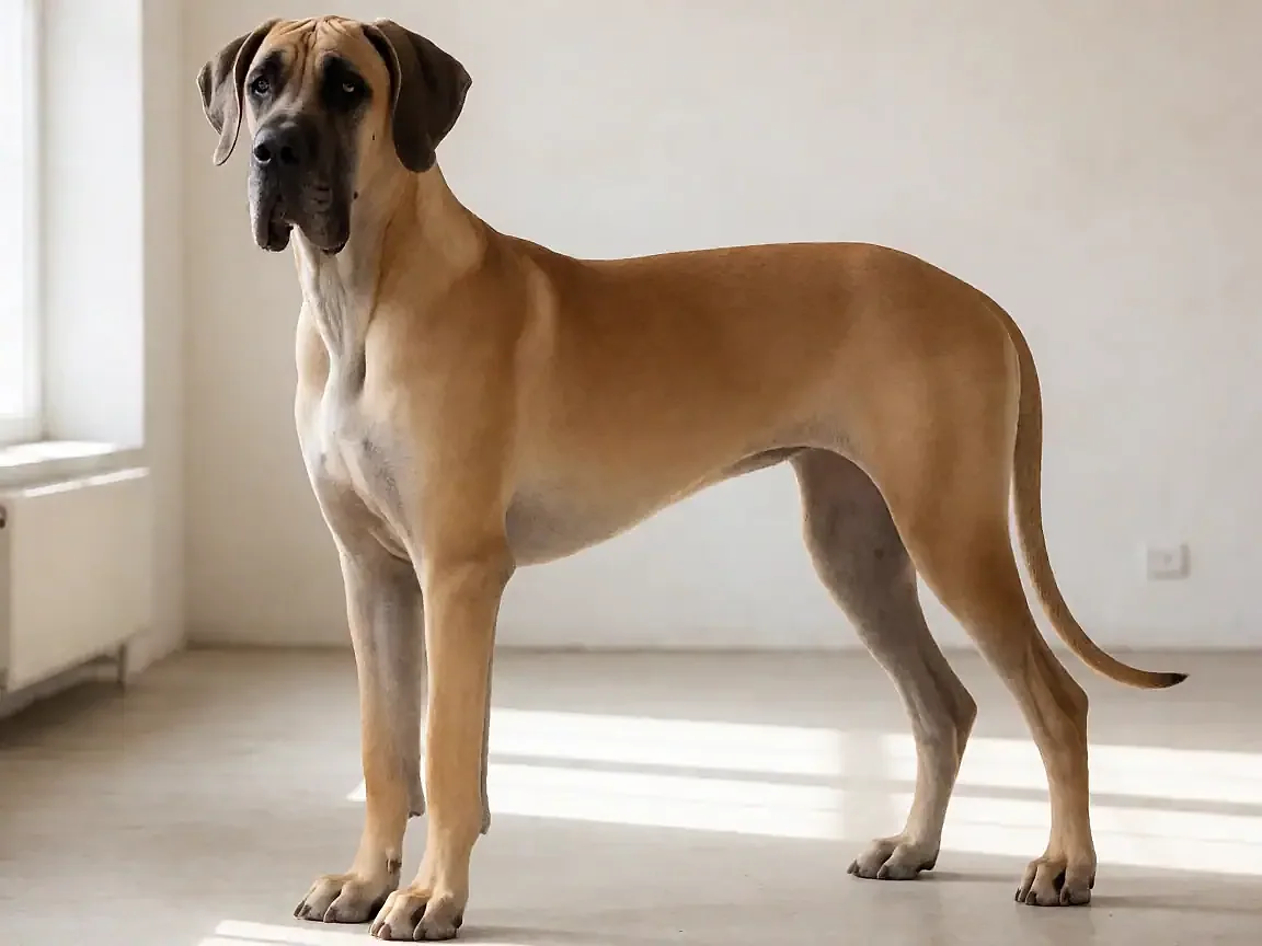 大丹犬外形参考图片