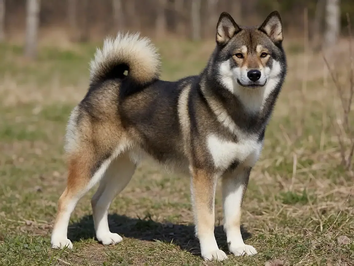 北海道犬外形参考图片