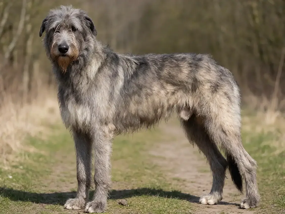 爱尔兰猎狼犬外形参考图片