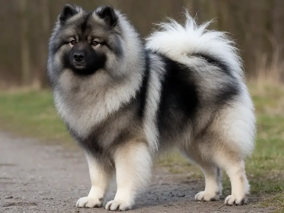 荷兰毛狮犬外形参考图片