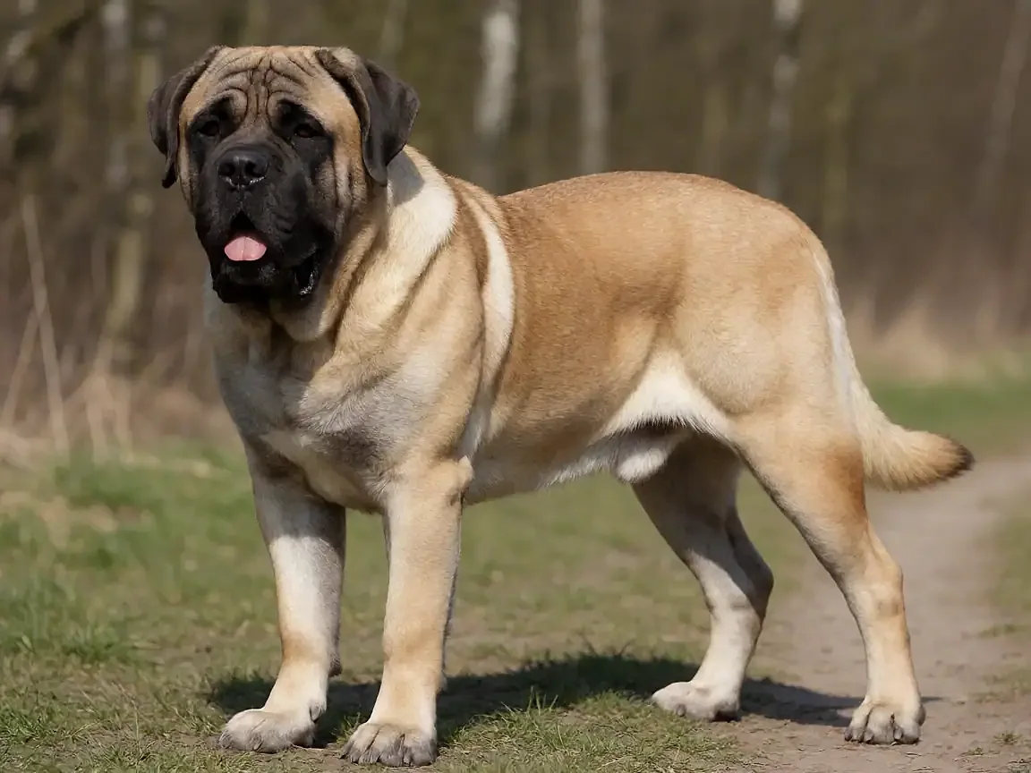 马士提夫犬外形参考图片