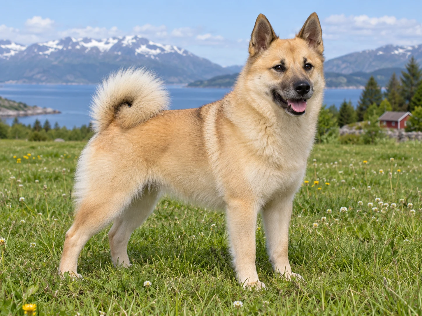 挪威布哈德犬外形参考图片
