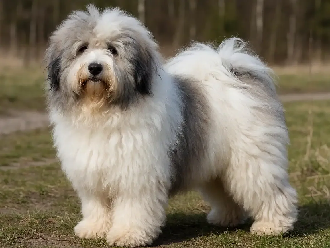 波兰低地牧羊犬外形参考图片
