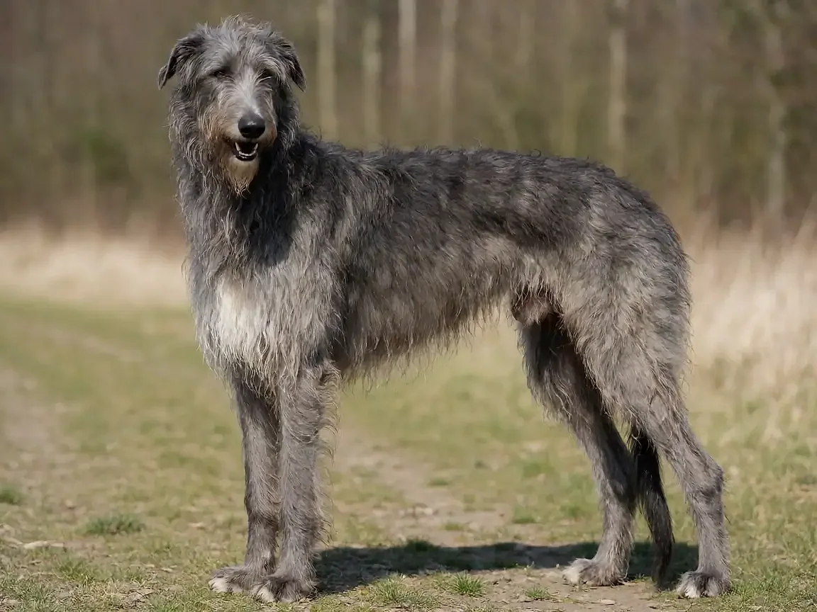 苏格兰猎鹿犬外形参考图片