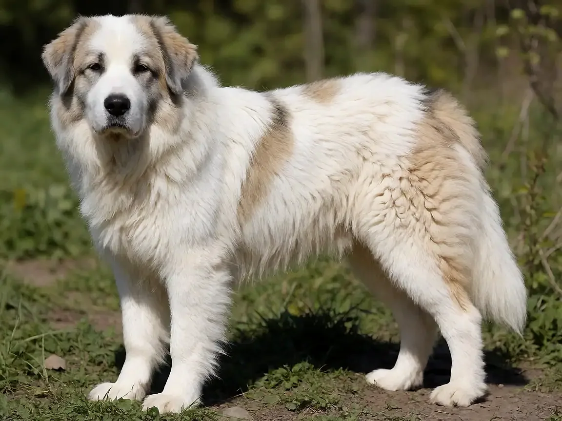 俄罗斯南部牧羊犬外形参考图片