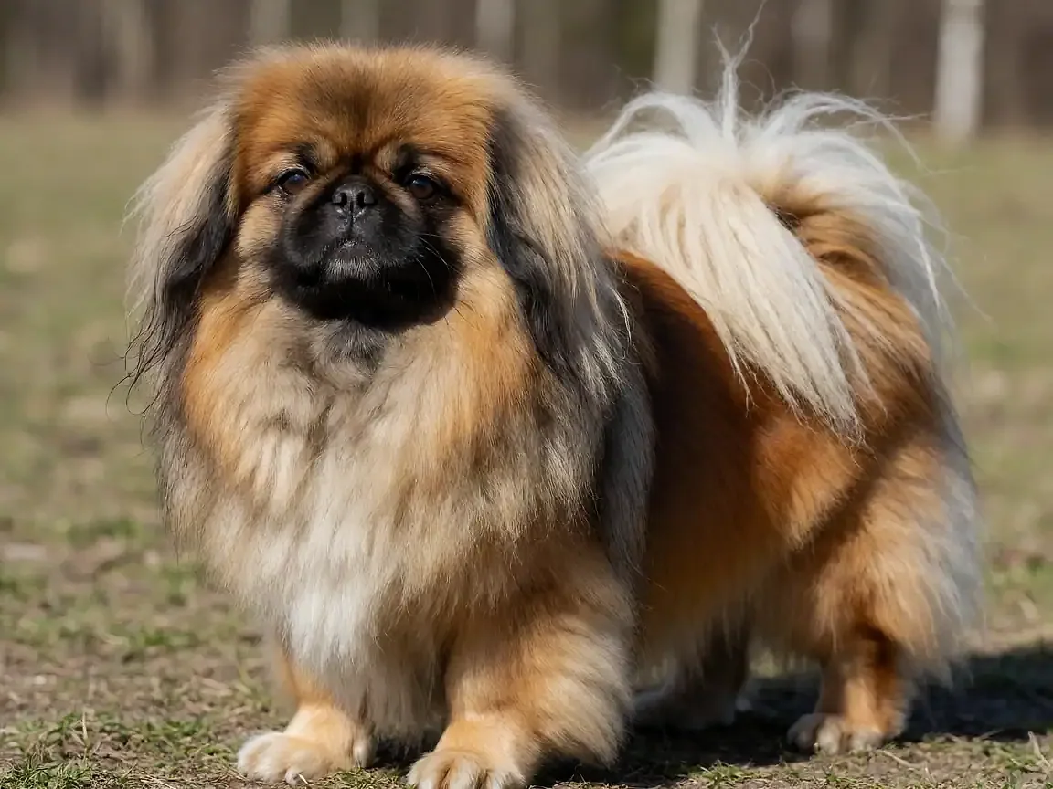 西藏猎犬外形参考图片