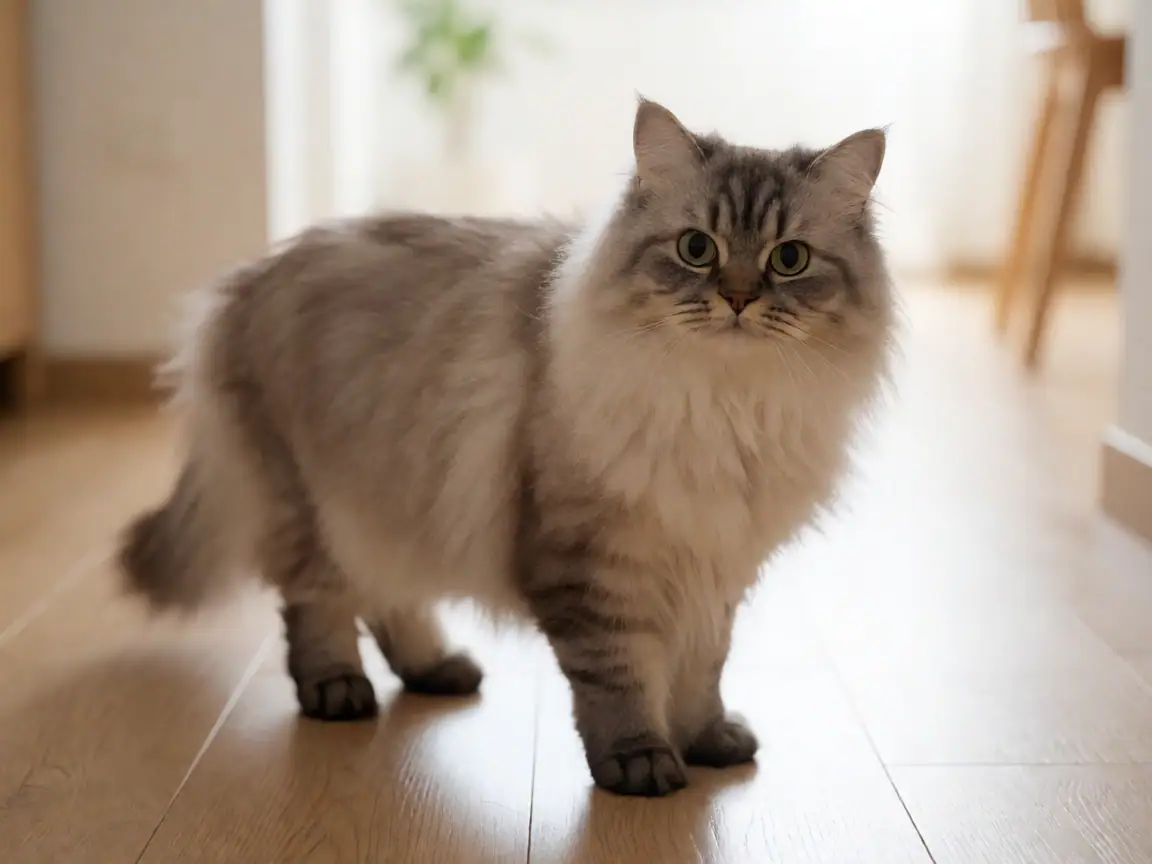 切鲁宾猫外形参考图片
