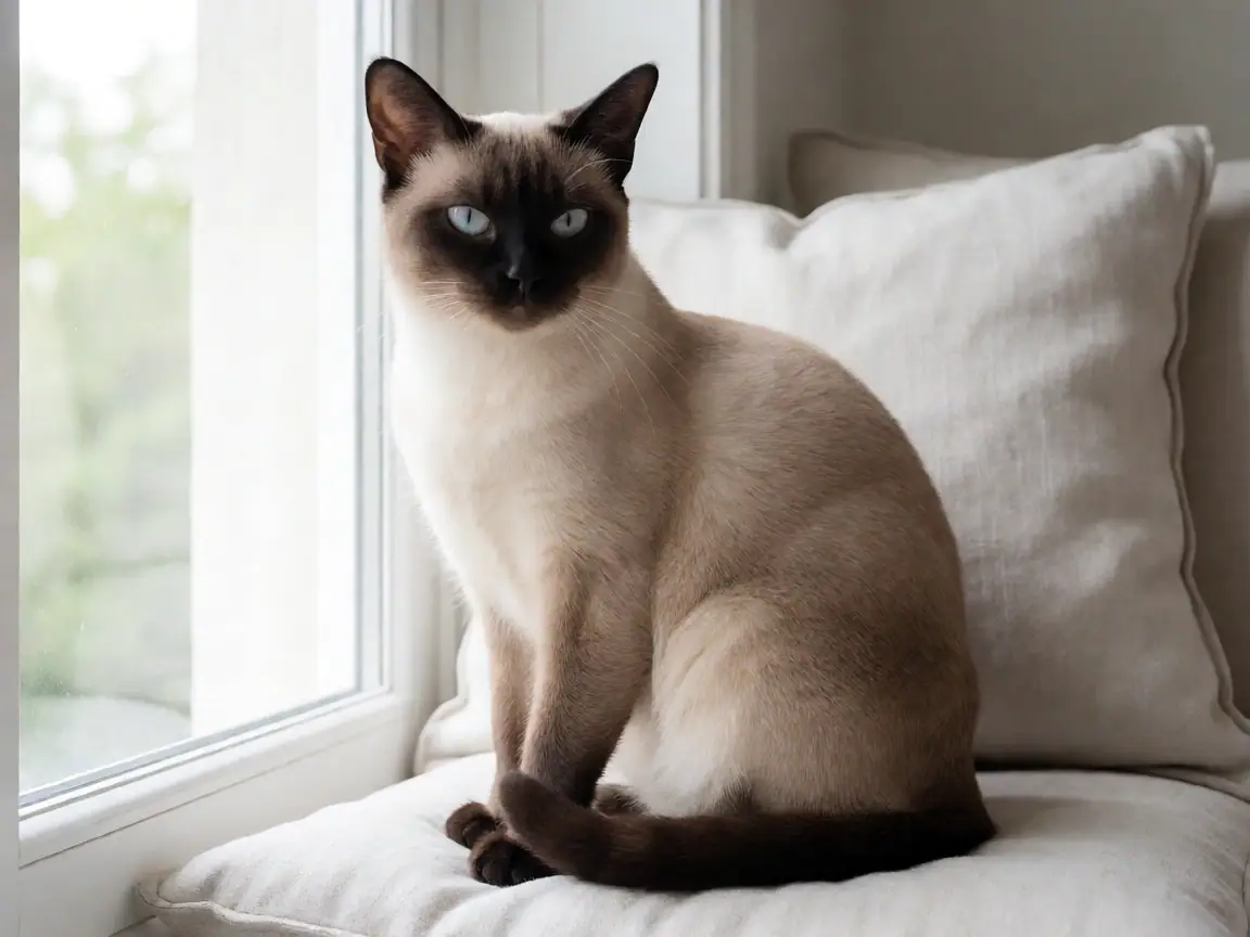 重点色短毛猫外形参考图片