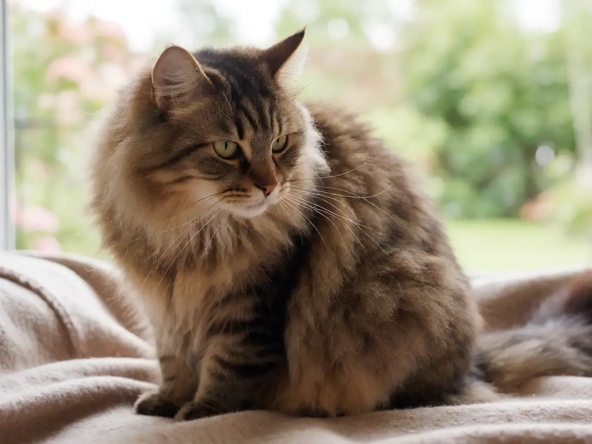 德国长毛猫外形参考图片