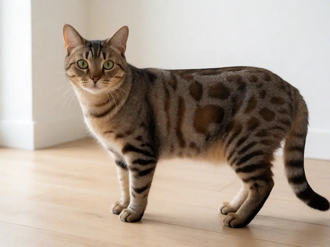 埃及猫外形参考图片