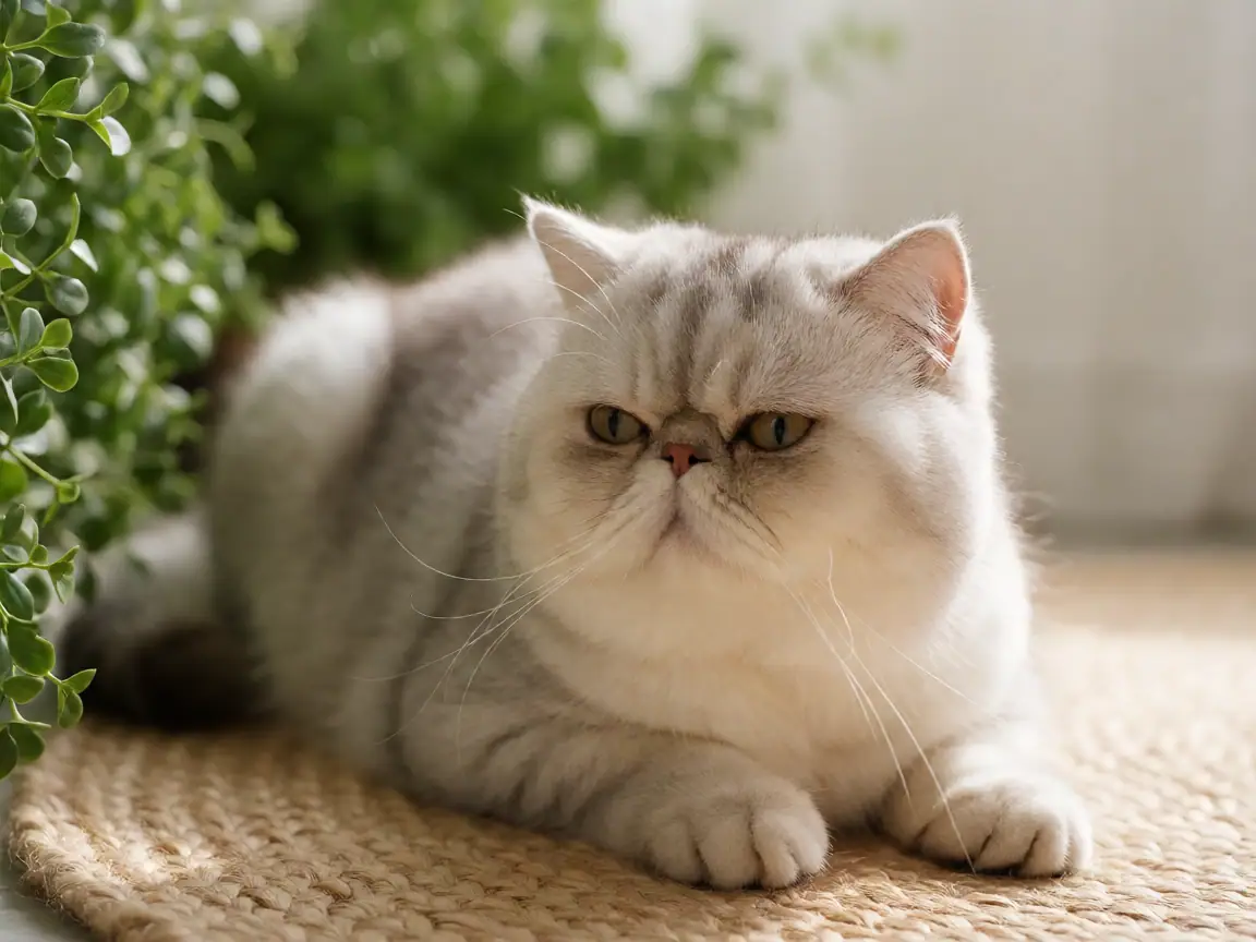 异国短毛猫（加菲猫）外形参考图片