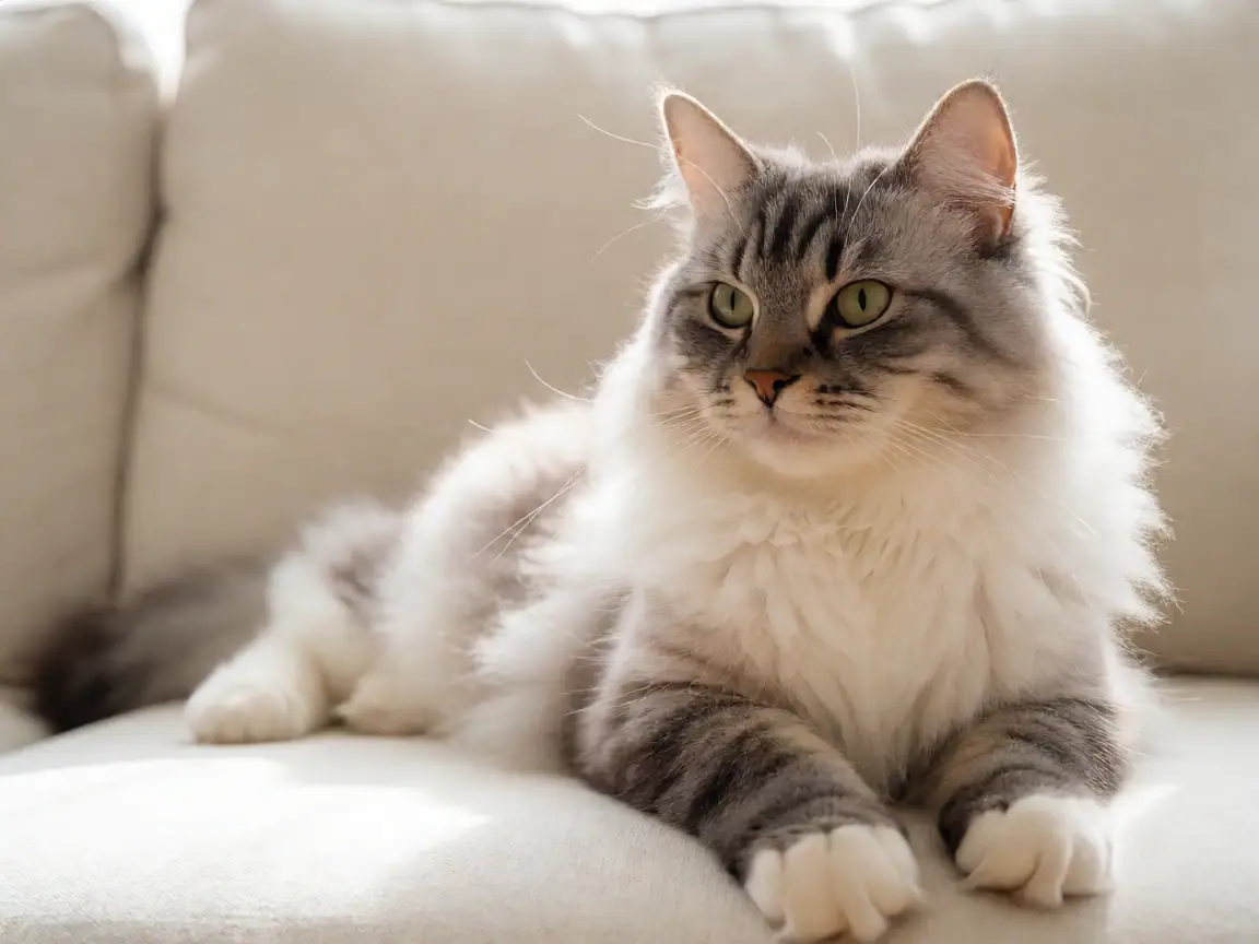 库里尔短尾猫（长毛）外形参考图片