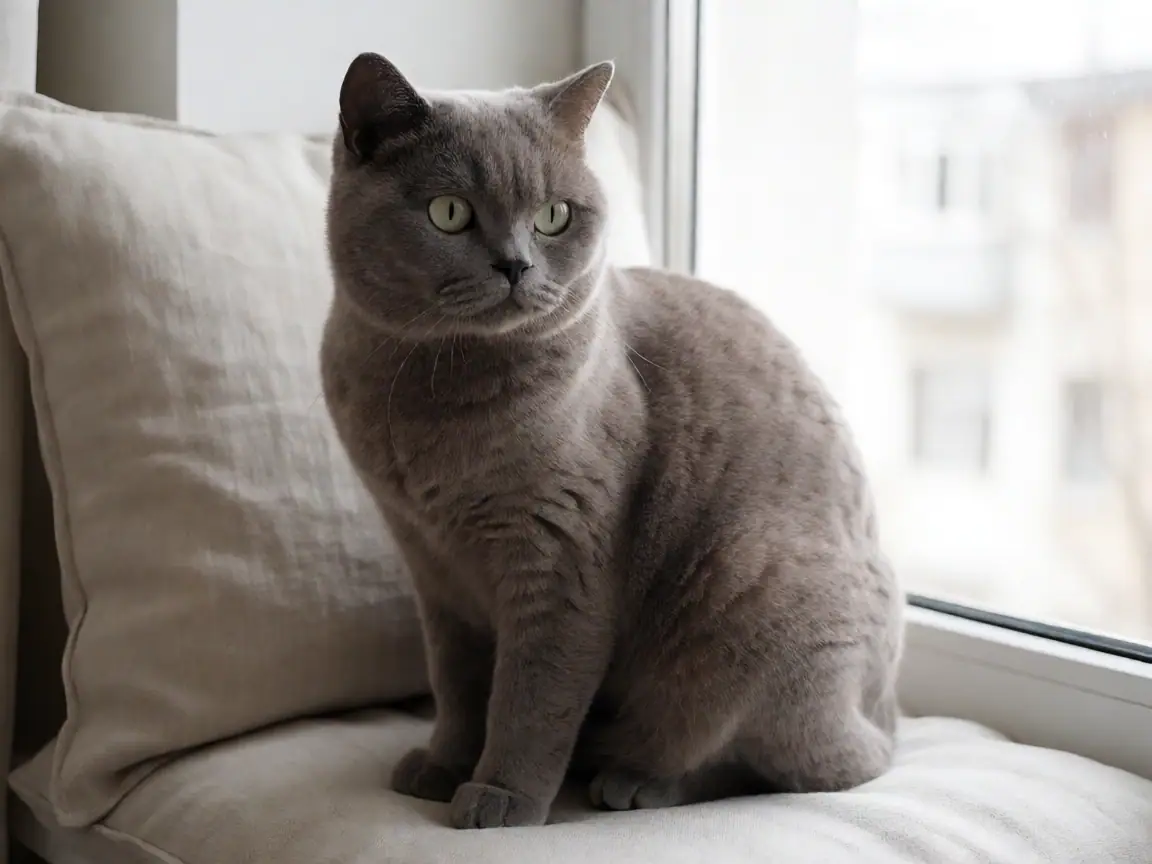 库里尔短尾猫（短毛）外形参考图片