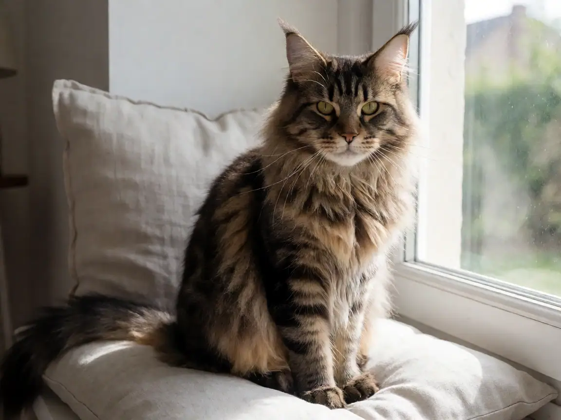 多趾缅因猫外形参考图片