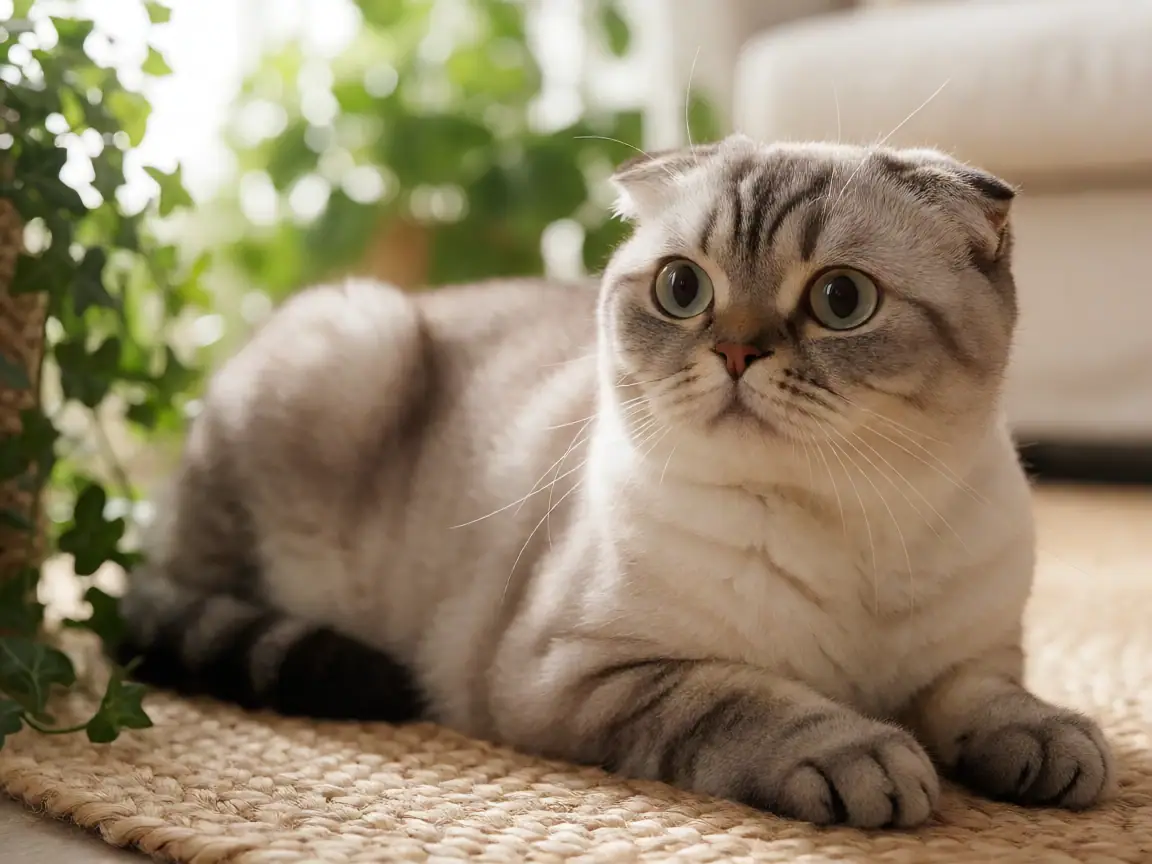 苏格兰折耳猫(短毛)外形参考图片
