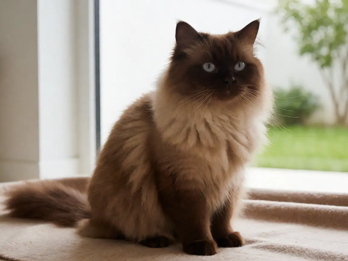 约克巧克力猫外形参考图片