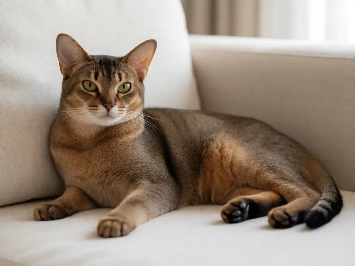 阿比西尼亚猫外形参考图片