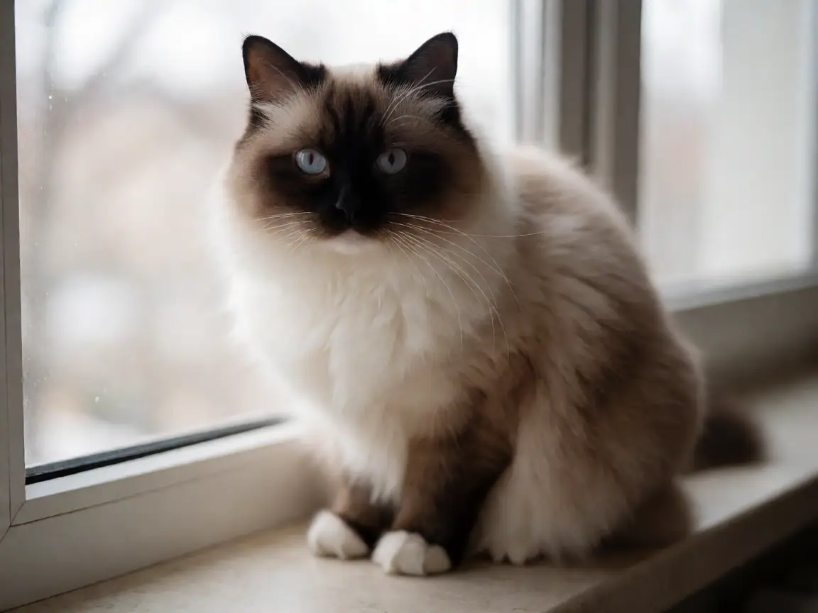 伯曼猫外形参考图片