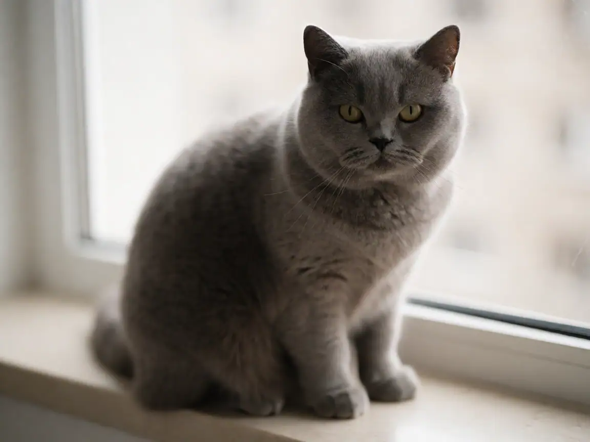 英国短毛猫外形参考图片