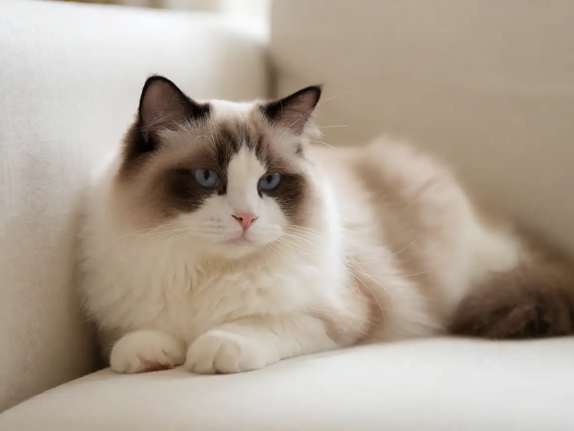 布偶猫外形参考图片
