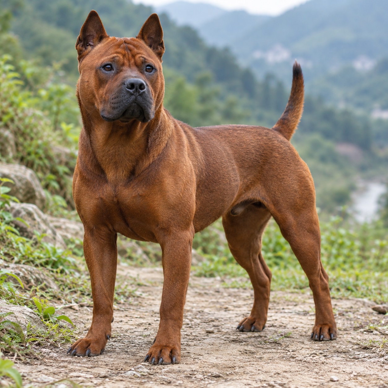 川东猎犬外观参考图片