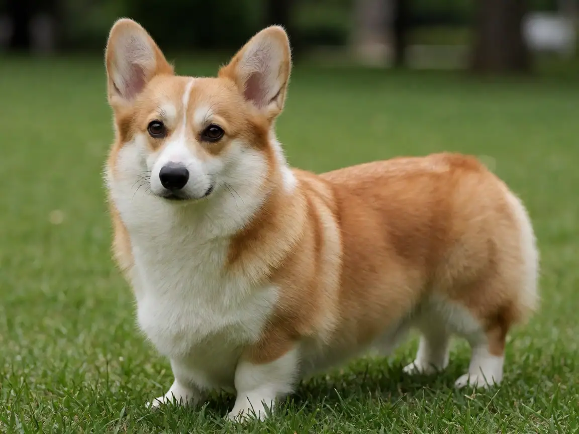 彭布罗克威尔士柯基犬外形参考图片