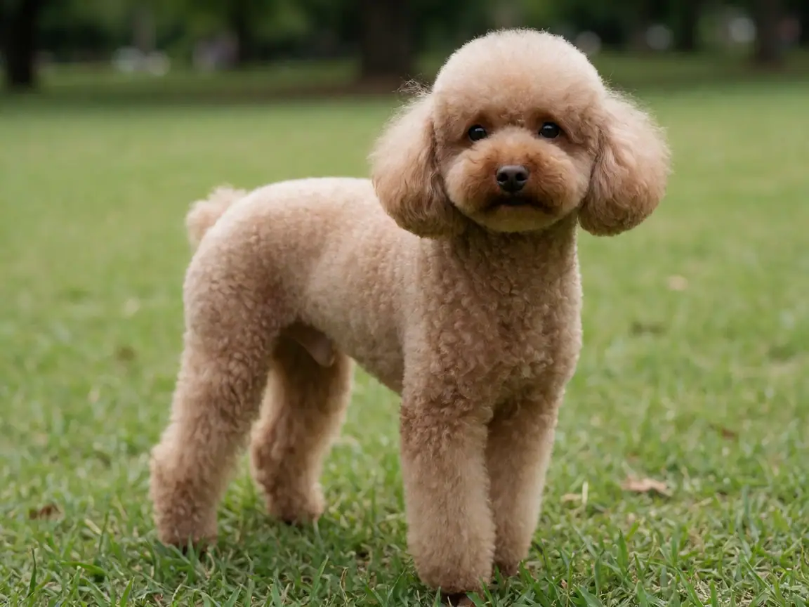 玩具贵宾犬外形参考图片