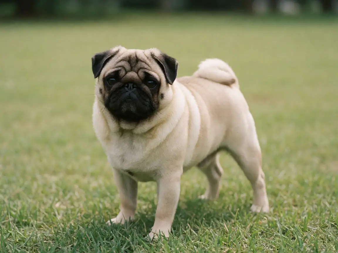 巴哥犬外形参考图片