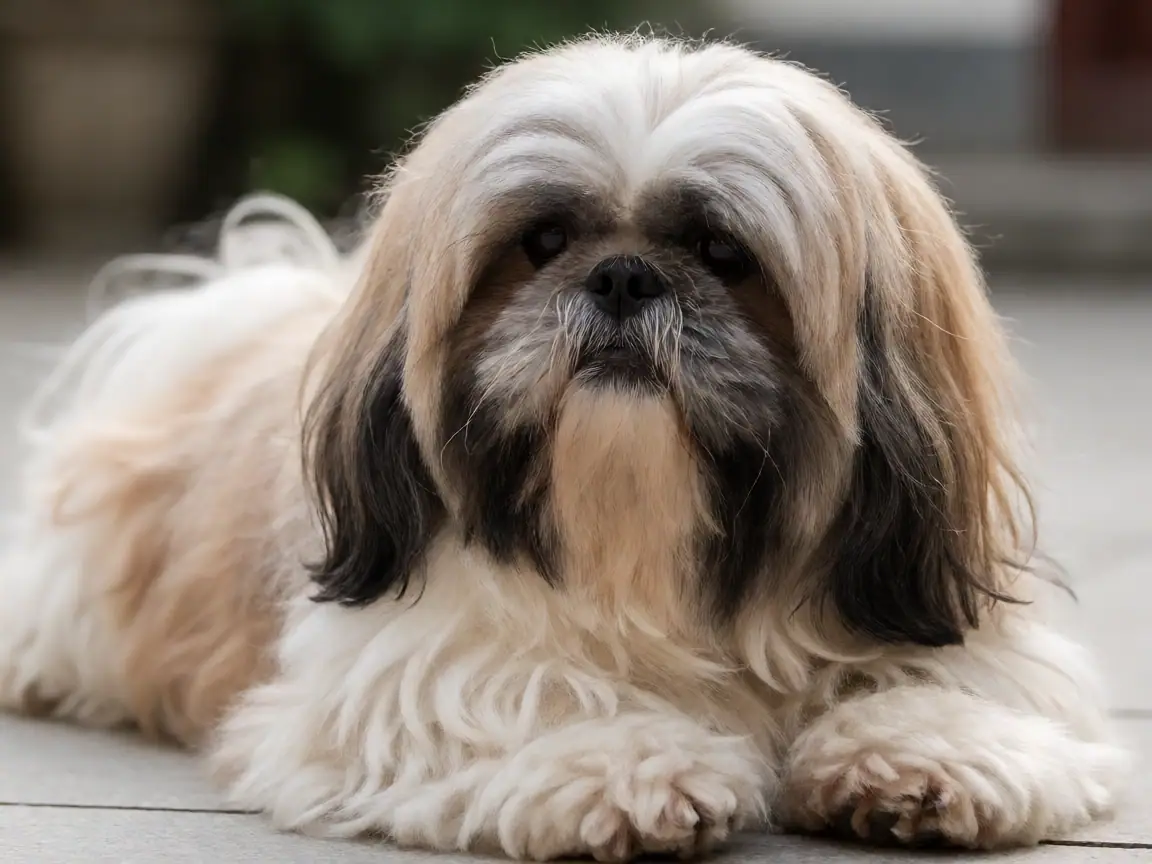 西施犬外形参考图片